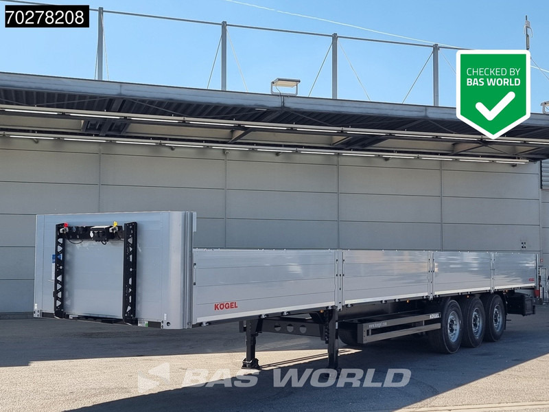 Kögel S24-1 OPEN Liftachse Bordwände - Semi-remorque plateau: photos 1 Kögel S24-1 OPEN Liftachse Bordwände - Semi-remorque plateau: photos 1