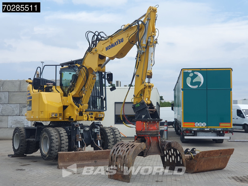 Komatsu PW118 MR -11 - Pelle sur pneus: photos 5 Komatsu PW118 MR -11 - Pelle sur pneus: photos 5