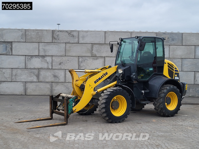Komatsu WA100 M-7 BUCKET + FORKS - Chargeuse sur pneus: photos 2 Komatsu WA100 M-7 BUCKET + FORKS - Chargeuse sur pneus: photos 2