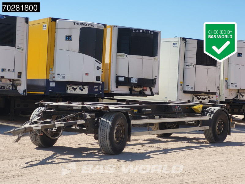 Krone AZ 2 axles - Remorque porte-conteneur/ Caisse mobile: photos 1 Krone AZ 2 axles - Remorque porte-conteneur/ Caisse mobile: photos 1