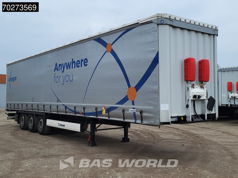 Krone SD 3 axles Edscha Anti-Vandalimus-Plane Alcoa's - Semi-remorque rideaux coulissants: photos 3 Krone SD 3 axles Edscha Anti-Vandalimus-Plane Alcoa's - Semi-remorque rideaux coulissants: photos 3