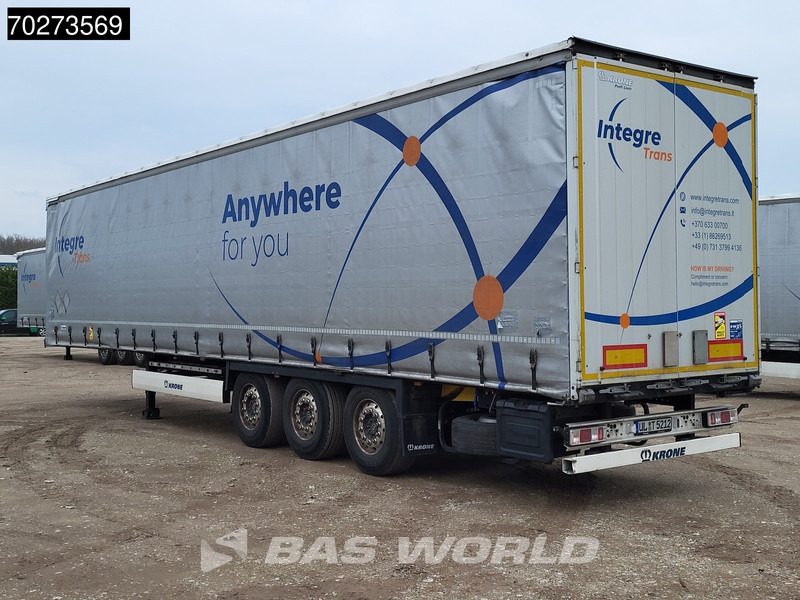 Krone SD 3 axles Edscha Anti-Vandalimus-Plane Alcoa's - Semi-remorque rideaux coulissants: photos 2 Krone SD 3 axles Edscha Anti-Vandalimus-Plane Alcoa's - Semi-remorque rideaux coulissants: photos 2