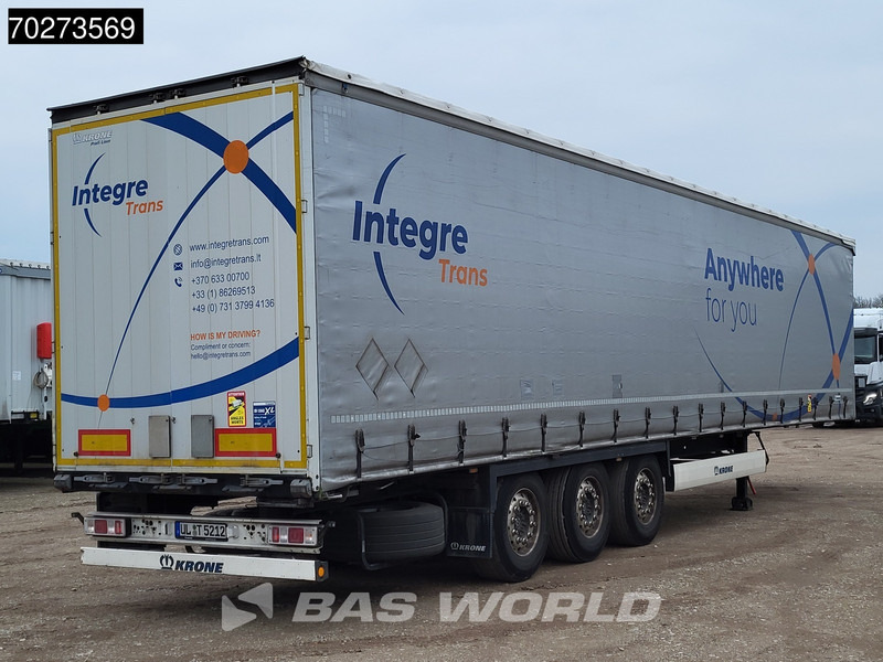 Krone SD 3 axles Edscha Anti-Vandalimus-Plane Alcoa's - Semi-remorque rideaux coulissants: photos 5 Krone SD 3 axles Edscha Anti-Vandalimus-Plane Alcoa's - Semi-remorque rideaux coulissants: photos 5