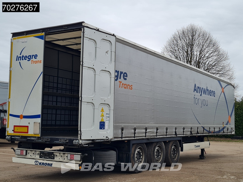 Krone SD 3 axles Edscha Anti Vandalismus plane - Semi-remorque rideaux coulissants: photos 5 Krone SD 3 axles Edscha Anti Vandalismus plane - Semi-remorque rideaux coulissants: photos 5
