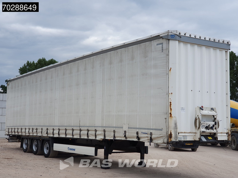 Krone SD 3 axles MEGA Schiebedach Hubdach 100m3 - Semi-remorque rideaux coulissants: photos 5 Krone SD 3 axles MEGA Schiebedach Hubdach 100m3 - Semi-remorque rideaux coulissants: photos 5