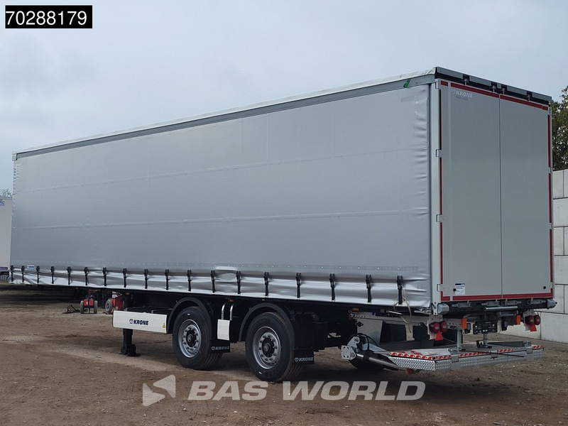 Krone SD NEW Tailgate City Lift + Steeringaxle - Semi-remorque rideaux coulissants: photos 2 Krone SD NEW Tailgate City Lift + Steeringaxle - Semi-remorque rideaux coulissants: photos 2