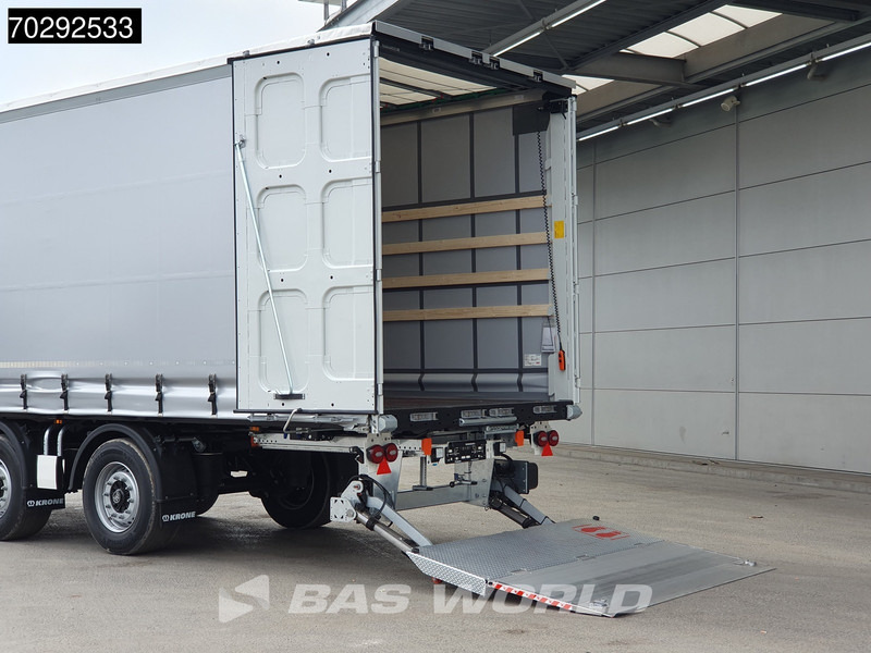 Krone SZ NEW Tailgate City Lift + Lenkachse LBW Ladebordwand - Semi-remorque rideaux coulissants: photos 3 Krone SZ NEW Tailgate City Lift + Lenkachse LBW Ladebordwand - Semi-remorque rideaux coulissants: photos 3