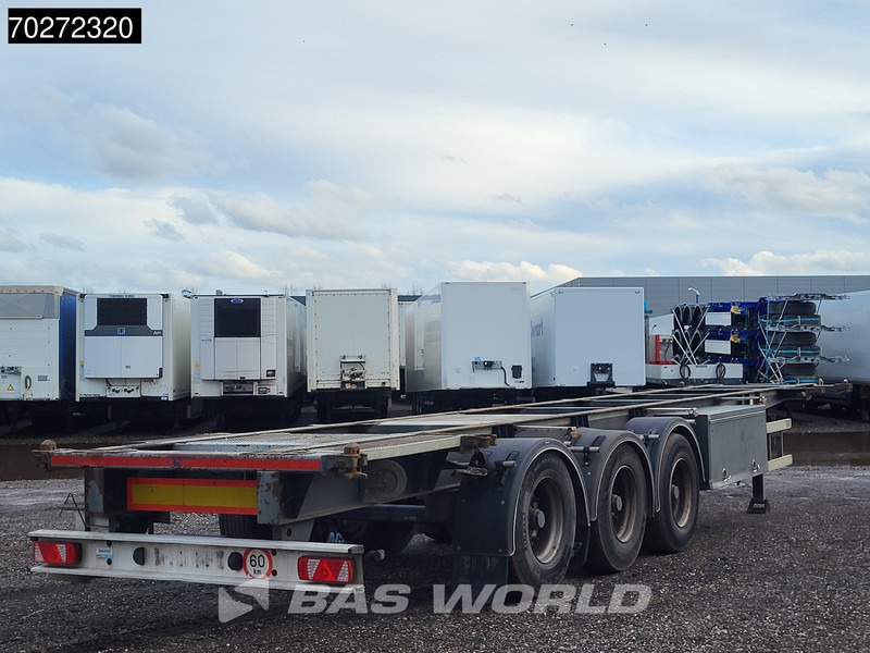 Semi-remorque porte-conteneur/ Caisse mobile LAG O-3-CC 3 axles Liftachse 30ft 40ft: photos 7