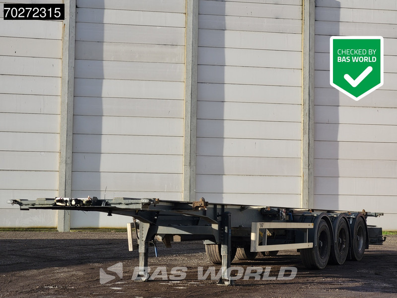 LAG O-3-CC 3 axles Liftachse 30ft 40ft - Semi-remorque porte-conteneur/ Caisse mobile: photos 1 LAG O-3-CC 3 axles Liftachse 30ft 40ft - Semi-remorque porte-conteneur/ Caisse mobile: photos 1