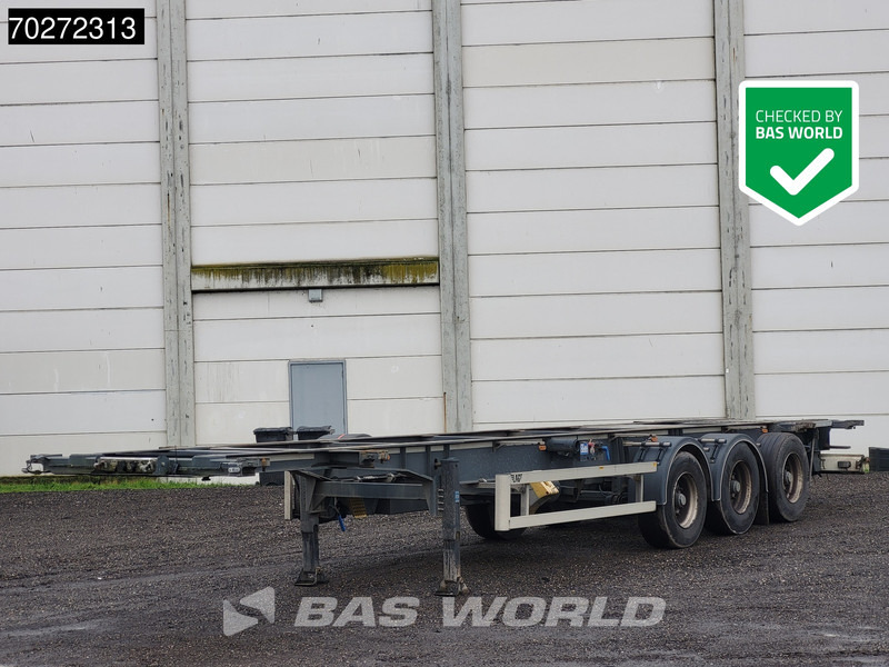 LAG O-3-CC 3 axles Liftachse - Semi-remorque porte-conteneur/ Caisse mobile: photos 1 LAG O-3-CC 3 axles Liftachse - Semi-remorque porte-conteneur/ Caisse mobile: photos 1