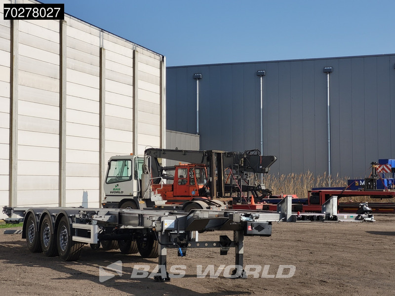 Lecitrailer SR3EC 3 axles UNUSED Liftachse Multi'45 - Semi-remorque porte-conteneur/ Caisse mobile: photos 3 Lecitrailer SR3EC 3 axles UNUSED Liftachse Multi'45 - Semi-remorque porte-conteneur/ Caisse mobile: photos 3
