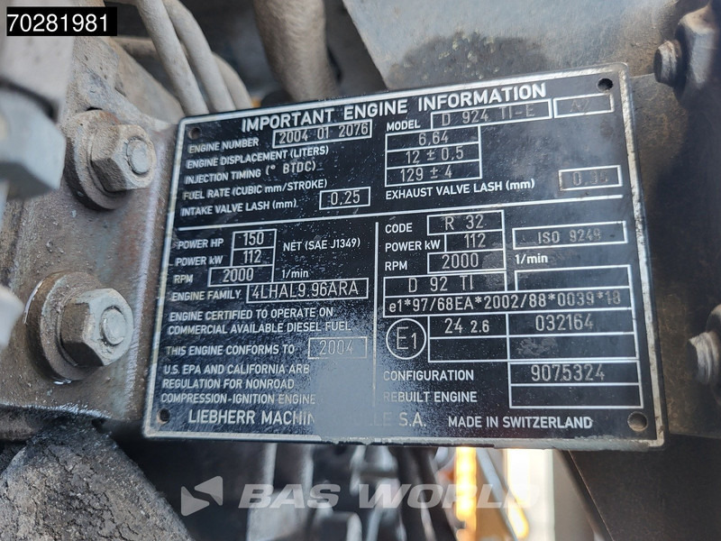 Pelle sur chenille Liebherr R914B HDSL: photos 15 Pelle sur chenille Liebherr R914B HDSL: photos 15