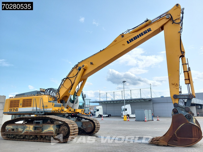 Pelle sur chenille Liebherr R974 C SHD LRE - LONG REACH: photos 8