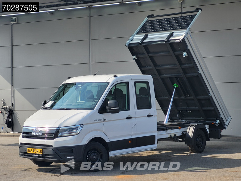 MAN TGE 3.180 Driezijdige Kipper Automaat 2025 Facelift 180PK Trekhaak LED Navi ACC Airco Cruise Euro6 Kipper Tippe Benne Kieper 3m3 A/C Towba - Utilitaire benne: photos 5 MAN TGE 3.180 Driezijdige Kipper Automaat 2025 Facelift 180PK Trekhaak LED Navi ACC Airco Cruise Euro6 Kipper Tippe Benne Kieper 3m3 A/C Towba - Utilitaire benne: photos 5