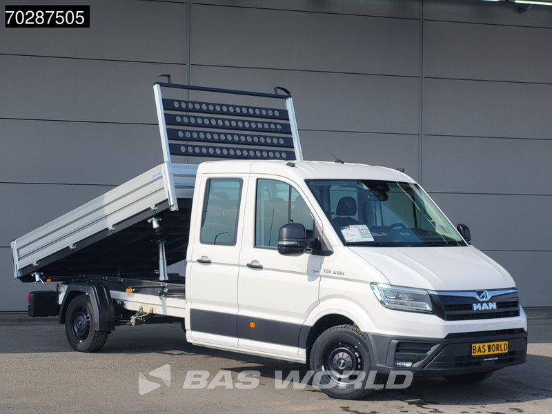 MAN TGE 3.180 Driezijdige Kipper Automaat 2025 Facelift 180PK Trekhaak LED Navi ACC Airco Cruise Euro6 Kipper Tippe Benne Kieper 3m3 A/C Towba - Utilitaire benne: photos 2 MAN TGE 3.180 Driezijdige Kipper Automaat 2025 Facelift 180PK Trekhaak LED Navi ACC Airco Cruise Euro6 Kipper Tippe Benne Kieper 3m3 A/C Towba - Utilitaire benne: photos 2