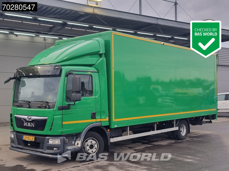 MAN TGL 10.190 4X2 10tonner NL-Truck Ladebordwand Automatic Euro 6 - Camion fourgon: photos 1 MAN TGL 10.190 4X2 10tonner NL-Truck Ladebordwand Automatic Euro 6 - Camion fourgon: photos 1