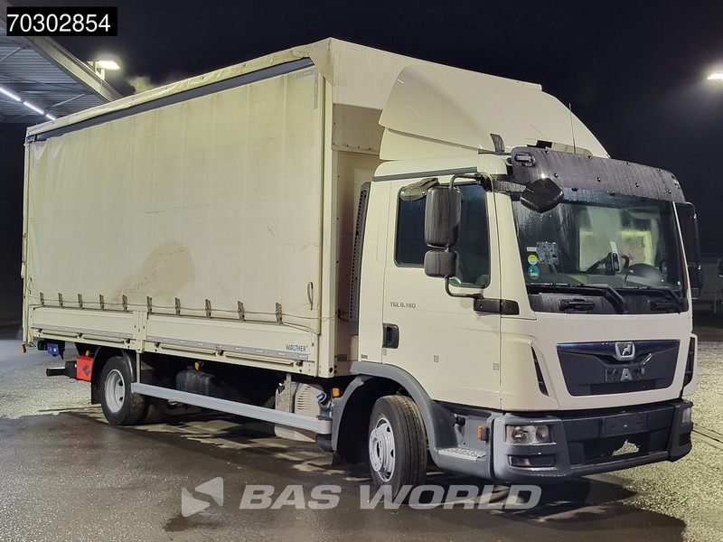 MAN TGL 8.190 TGL 4X2 8tonner Curtainsider Ladebordwand Manual Euro 6 - Camion à rideaux coulissants: photos 3 MAN TGL 8.190 TGL 4X2 8tonner Curtainsider Ladebordwand Manual Euro 6 - Camion à rideaux coulissants: photos 3