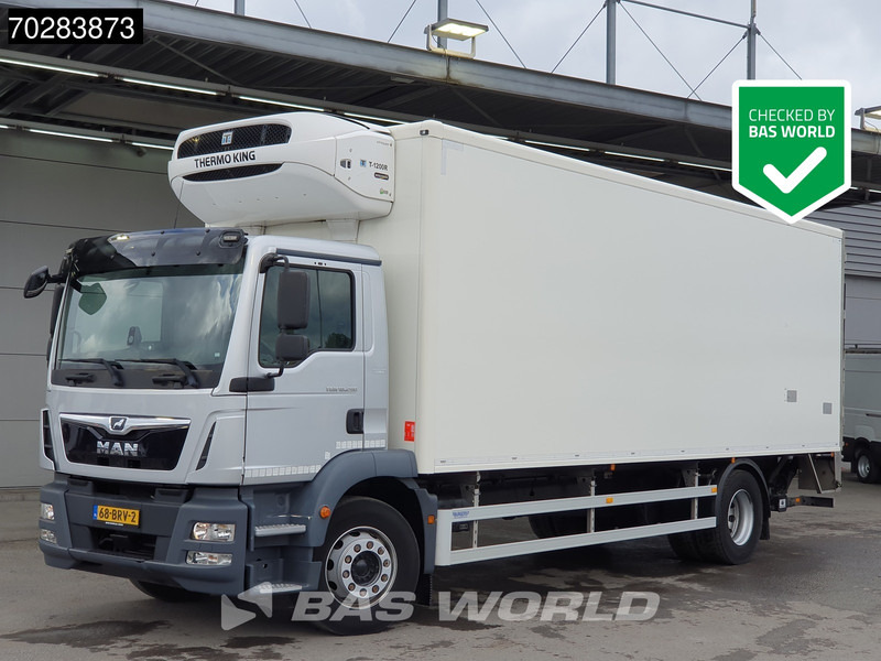 MAN TGM 18.290 TGM 4X2 NL-Truck Thermo King T-1200R Ladebordwand Euro 6 - Camion frigorifique: photos 1 MAN TGM 18.290 TGM 4X2 NL-Truck Thermo King T-1200R Ladebordwand Euro 6 - Camion frigorifique: photos 1