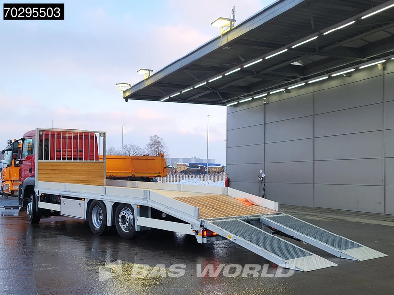MAN TGS 26.320 TGS 6X2 Machine transporter Oprijwagen Lift+steering Hydraulic ramps Euro 6 - Camion porte-voitures: photos 2 MAN TGS 26.320 TGS 6X2 Machine transporter Oprijwagen Lift+steering Hydraulic ramps Euro 6 - Camion porte-voitures: photos 2