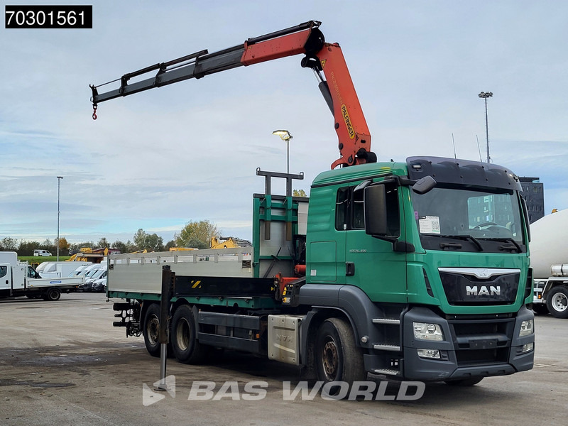MAN TGS 26.400 6X2 Palfinger PK23001 EH Crane Kran Remote Retarder Euro 6 - Camion plateau, Camion grue: photos 3 MAN TGS 26.400 6X2 Palfinger PK23001 EH Crane Kran Remote Retarder Euro 6 - Camion plateau, Camion grue: photos 3