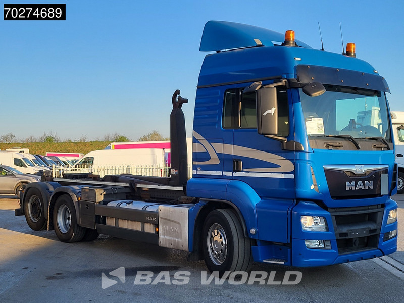MAN TGS 26.440 6X2 VDL S-21-6200 hooklift Retarder Navi Automatic Euro 6 - Camion ampliroll: photos 3 MAN TGS 26.440 6X2 VDL S-21-6200 hooklift Retarder Navi Automatic Euro 6 - Camion ampliroll: photos 3