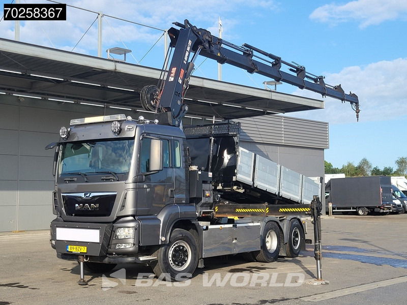MAN TGS 26.500 6X2 NL-Truck HIAB Crane Kran X-HIPRO 302 E-6 Fifth wheel Euro 6 - Camion benne, Camion grue: photos 1 MAN TGS 26.500 6X2 NL-Truck HIAB Crane Kran X-HIPRO 302 E-6 Fifth wheel Euro 6 - Camion benne, Camion grue: photos 1