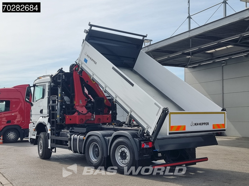 MAN TGS 28.520 6X4 Palfinger PK24001 SLD 5 Kran 2-way tipper Retarder Big-Axle Liftachse Euro 6 - Camion benne, Camion grue: photos 2 MAN TGS 28.520 6X4 Palfinger PK24001 SLD 5 Kran 2-way tipper Retarder Big-Axle Liftachse Euro 6 - Camion benne, Camion grue: photos 2