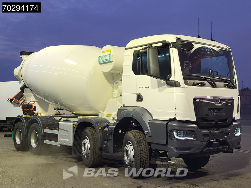 MAN TGS 41.440 8X4 NEW! 12m3 Imer Mixer Steelsuspension Big-Axle Automatic Euro 6 - Camion malaxeur: photos 3 MAN TGS 41.440 8X4 NEW! 12m3 Imer Mixer Steelsuspension Big-Axle Automatic Euro 6 - Camion malaxeur: photos 3