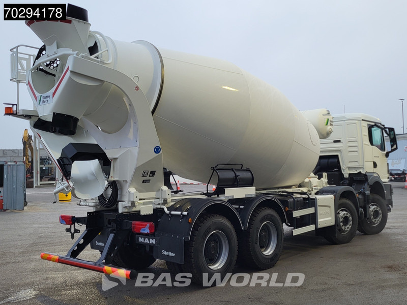 MAN TGS 41.440 8X4 NEW! 12m3 Stetter concrete mixer Big-Axle Steelsuspension Euro 6 - Camion malaxeur: photos 5 MAN TGS 41.440 8X4 NEW! 12m3 Stetter concrete mixer Big-Axle Steelsuspension Euro 6 - Camion malaxeur: photos 5