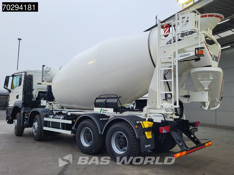 MAN TGS 41.440 8X4 New! 12m3 Stetter Mixer Big-Axle Steelsuspension Automatic Euro 6 - Camion malaxeur: photos 2 MAN TGS 41.440 8X4 New! 12m3 Stetter Mixer Big-Axle Steelsuspension Automatic Euro 6 - Camion malaxeur: photos 2