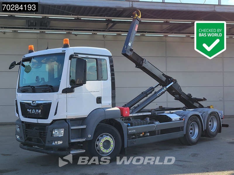 MAN TGX 28.460 6X2 MARREL AL20 S56 Hooklift Liftaxle Automatic Euro 6 - Camion ampliroll: photos 1 MAN TGX 28.460 6X2 MARREL AL20 S56 Hooklift Liftaxle Automatic Euro 6 - Camion ampliroll: photos 1