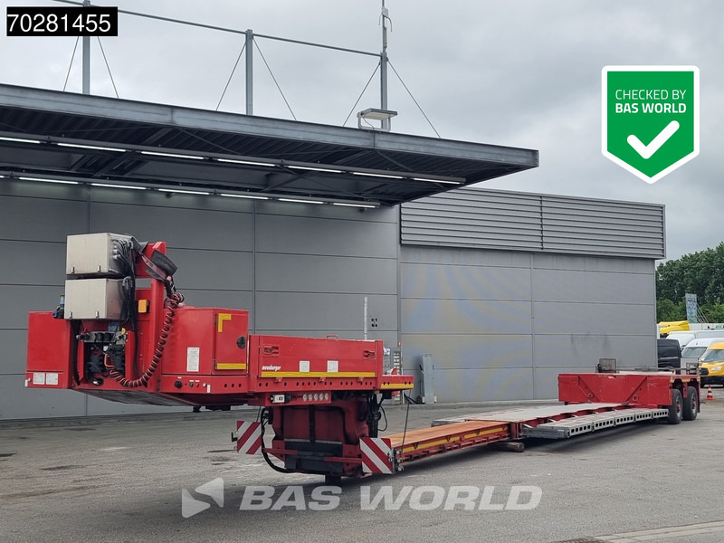 MEUSBURGER Type MPG-2 2 axles Extendable 2xLenkachse Gooseneck - Semi-remorque surbaissé: photos 1 MEUSBURGER Type MPG-2 2 axles Extendable 2xLenkachse Gooseneck - Semi-remorque surbaissé: photos 1