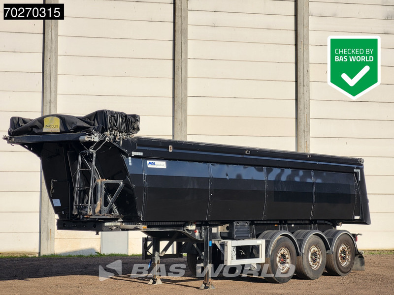 MOL MO4DAST3 Thermo-Alu TÜV 10/25 E-Verdeck SAF Liftachse - Semi-remorque benne: photos 1 MOL MO4DAST3 Thermo-Alu TÜV 10/25 E-Verdeck SAF Liftachse - Semi-remorque benne: photos 1