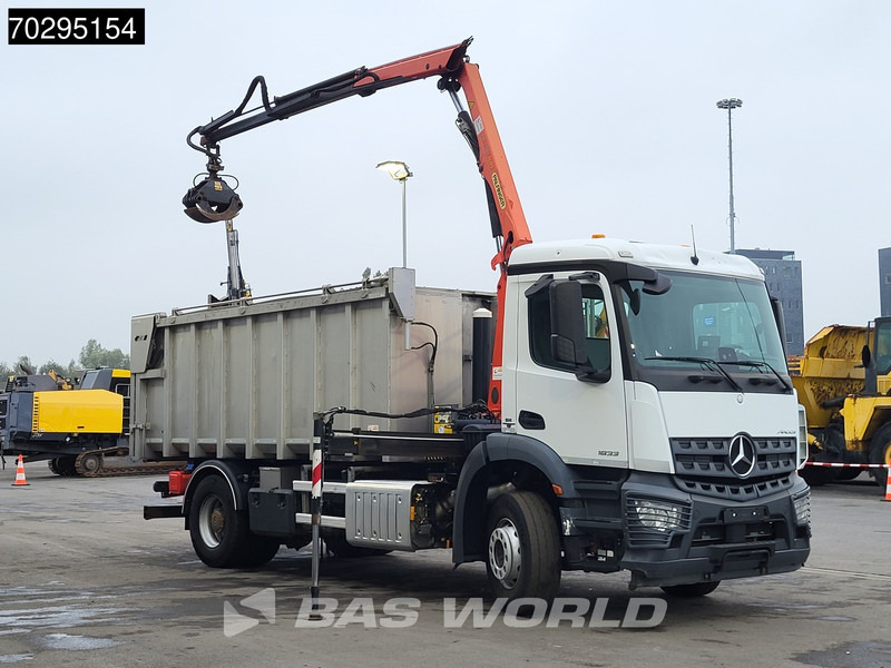 Mercedes-Benz Actros 1833 4X2 Palfinger PK7.501 SLD Kran Crane 17m3 tipper Big-Axle Euro 6 - Camion benne, Camion grue: photos 3 Mercedes-Benz Actros 1833 4X2 Palfinger PK7.501 SLD Kran Crane 17m3 tipper Big-Axle Euro 6 - Camion benne, Camion grue: photos 3