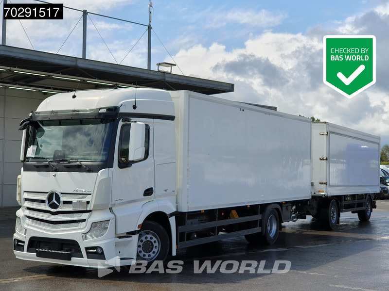 Mercedes-Benz Actros 1843 4X2 Combi Ladebordwand Retarder Automatic PPC Navi ACC Euro 6 - Camion fourgon: photos 1 Mercedes-Benz Actros 1843 4X2 Combi Ladebordwand Retarder Automatic PPC Navi ACC Euro 6 - Camion fourgon: photos 1