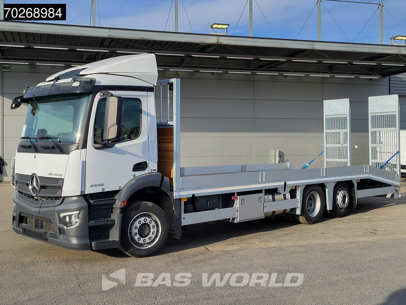 Mercedes-Benz Actros 2532 6X2 NEW! Machine tansporter Oprijwagen Lenkachse Navi Euro 6 - Camion porte-voitures: photos 3 Mercedes-Benz Actros 2532 6X2 NEW! Machine tansporter Oprijwagen Lenkachse Navi Euro 6 - Camion porte-voitures: photos 3