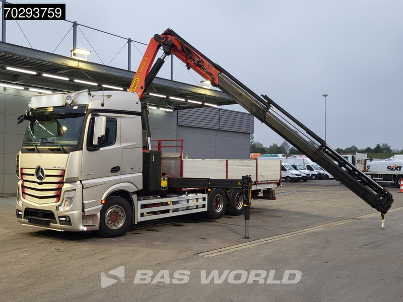 Mercedes-Benz Actros 2653 Actros 6X4 Palfinger PK34002 SH Kran Crane Retarder Xenon Euro 6 - Camion plateau, Camion grue: photos 5 Mercedes-Benz Actros 2653 Actros 6X4 Palfinger PK34002 SH Kran Crane Retarder Xenon Euro 6 - Camion plateau, Camion grue: photos 5
