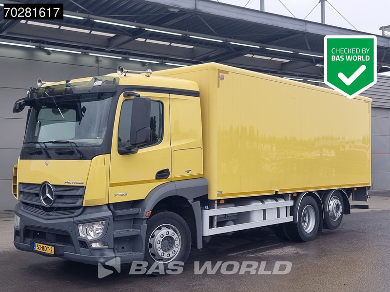 Mercedes-Benz Actros 2733 6X2 NL-Truck 4000kg ladebordwand Lift-Lenkachse Euro 6 - Camion fourgon: photos 1 Mercedes-Benz Actros 2733 6X2 NL-Truck 4000kg ladebordwand Lift-Lenkachse Euro 6 - Camion fourgon: photos 1