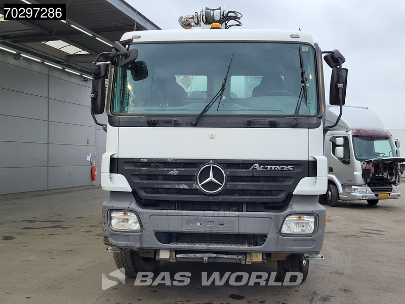 Camion pompe Mercedes-Benz Actros 3241 8X4 21meter Pump + 7m3 Stetter Mixer Steelsuspension Big-Axle Manual Euro 5: photos 8