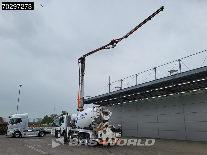 Mercedes-Benz Actros 3241 8X4 7m3 Mecbo Mixer Big-Axle Steelsuspension Pompe+Mixer Euro 5 - Camion pompe: photos 2 Mercedes-Benz Actros 3241 8X4 7m3 Mecbo Mixer Big-Axle Steelsuspension Pompe+Mixer Euro 5 - Camion pompe: photos 2