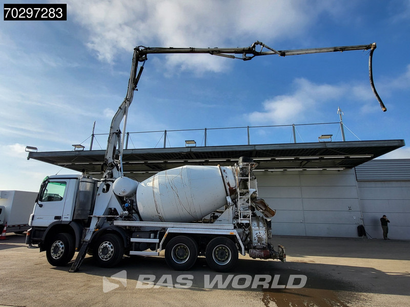 Mercedes-Benz Actros 3241 8X4 Mecbo M3-23.3/100-BZ 7m3 PUMI Big-Axle Steelsuspension Automatic Euro 4 - Camion malaxeur: photos 2 Mercedes-Benz Actros 3241 8X4 Mecbo M3-23.3/100-BZ 7m3 PUMI Big-Axle Steelsuspension Automatic Euro 4 - Camion malaxeur: photos 2