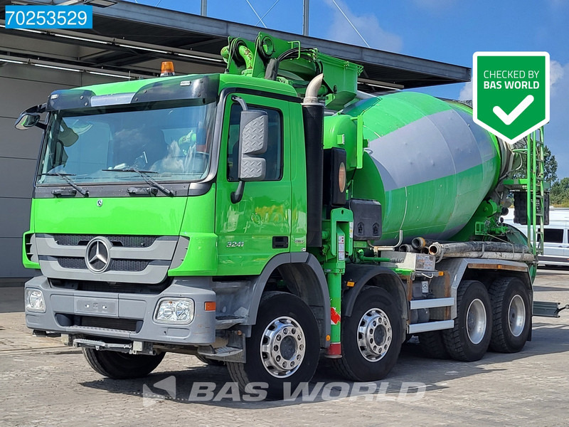 Camion pompe Mercedes-Benz Actros 3241 8X4 Putzmeister Pumi 21-3.67 Q Big-Axle Steelsuspension Euro 5: photos 1