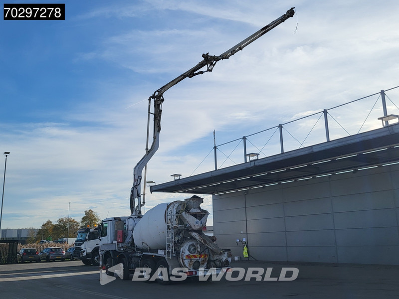 Mercedes-Benz Actros 3241 8X4 Putzmeister TMM 21-G2 PUMI 7m3 Mixer Big-Axle Steelsuspension 3-Pedals Euro 3 - Camion pompe: photos 5 Mercedes-Benz Actros 3241 8X4 Putzmeister TMM 21-G2 PUMI 7m3 Mixer Big-Axle Steelsuspension 3-Pedals Euro 3 - Camion pompe: photos 5