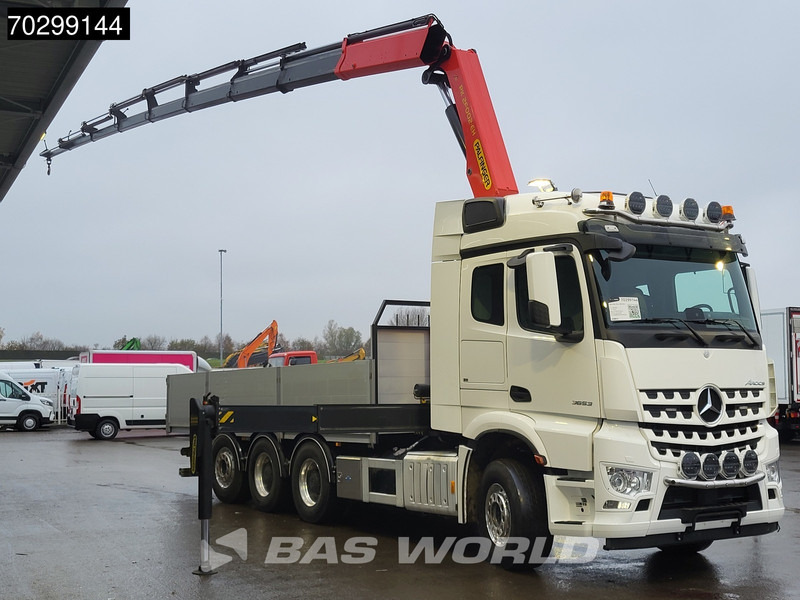 Mercedes-Benz Aroc 3653 Arocs 8X4 Palfinger PK26002-EH G Kran Crane Remote Lift + steering axle Euro 6 - Camion plateau, Camion grue: photos 3 Mercedes-Benz Aroc 3653 Arocs 8X4 Palfinger PK26002-EH G Kran Crane Remote Lift + steering axle Euro 6 - Camion plateau, Camion grue: photos 3