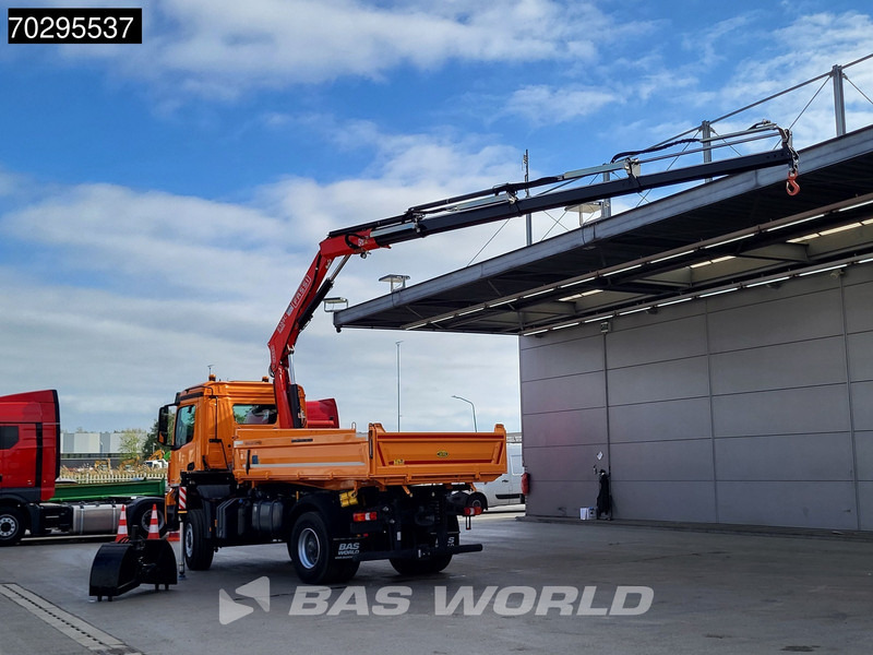 Mercedes-Benz Arocs 1835 4X4 4x4 Fassi F135AC.0.24 Crane Kran Meiller 3-Way Tipper Big-Axle - Camion benne, Camion grue: photos 5 Mercedes-Benz Arocs 1835 4X4 4x4 Fassi F135AC.0.24 Crane Kran Meiller 3-Way Tipper Big-Axle - Camion benne, Camion grue: photos 5