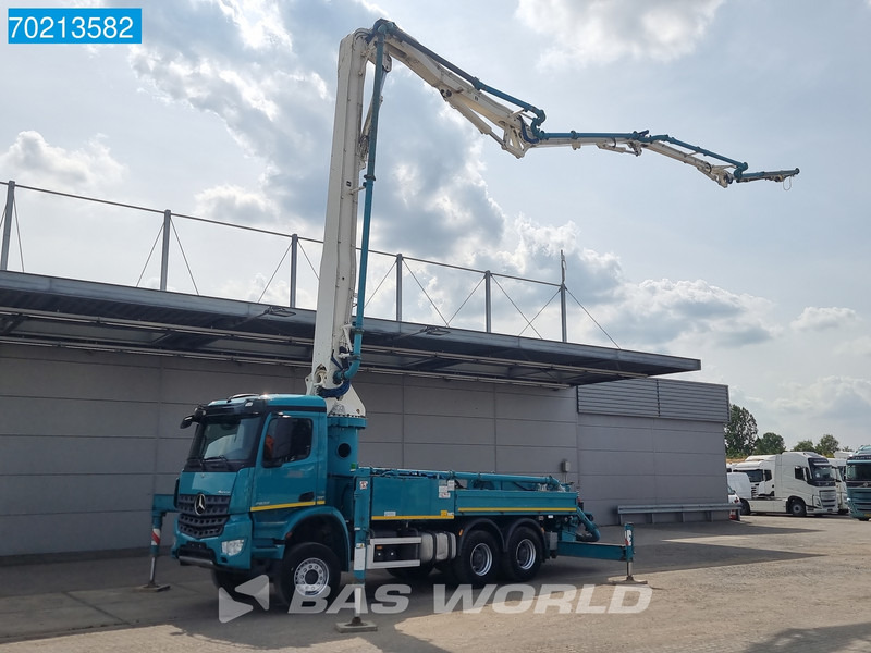 Mercedes-Benz Arocs 2836 6X4 Manual 33mtr Pump Sermac 5Z33 SC150 Euro 6 - Camion pompe: photos 1 Mercedes-Benz Arocs 2836 6X4 Manual 33mtr Pump Sermac 5Z33 SC150 Euro 6 - Camion pompe: photos 1