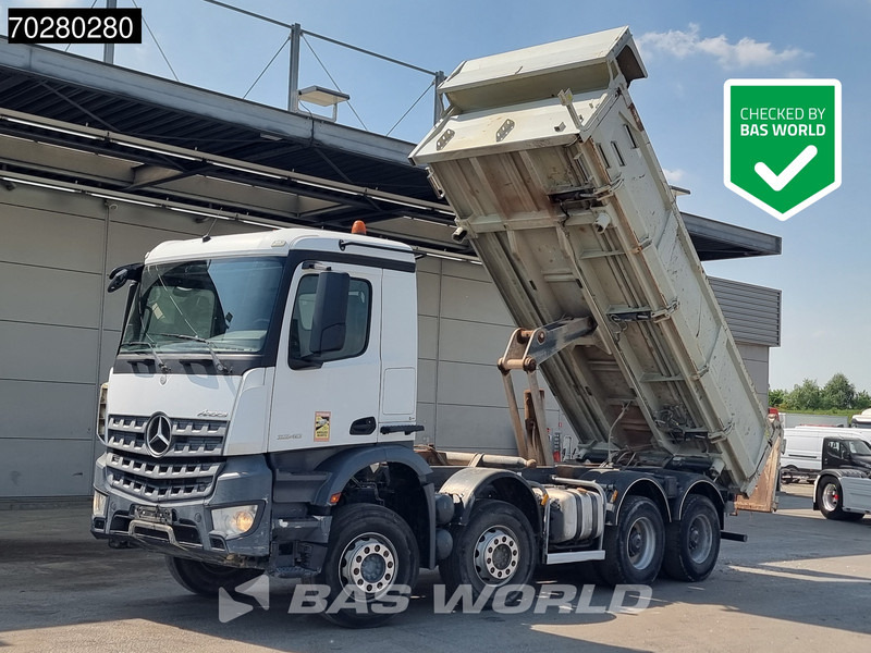 Mercedes-Benz Arocs 3240 8X4 12m3 3-Side Tipper Automatic Euro 6 - Camion benne: photos 1 Mercedes-Benz Arocs 3240 8X4 12m3 3-Side Tipper Automatic Euro 6 - Camion benne: photos 1