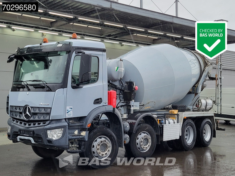 Mercedes-Benz Arocs 3240 8X4 9m3 Stetter Mixer Full Steel Euro 6 - Camion malaxeur: photos 1 Mercedes-Benz Arocs 3240 8X4 9m3 Stetter Mixer Full Steel Euro 6 - Camion malaxeur: photos 1
