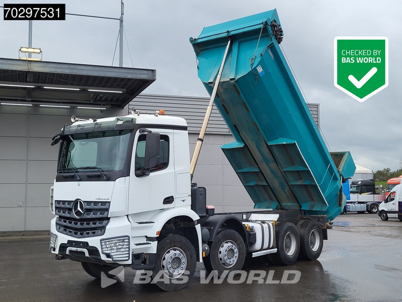Mercedes-Benz Arocs 3243 8X4 Retarder Steelsuspension Big-Axle Euro 6 - Camion benne: photos 1 Mercedes-Benz Arocs 3243 8X4 Retarder Steelsuspension Big-Axle Euro 6 - Camion benne: photos 1
