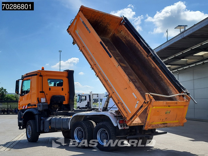 Mercedes-Benz Arocs 3345 6X6 11m3 Meiller Mixer Steelsuspension Big-Axle Euro 6 - Camion benne: photos 2 Mercedes-Benz Arocs 3345 6X6 11m3 Meiller Mixer Steelsuspension Big-Axle Euro 6 - Camion benne: photos 2